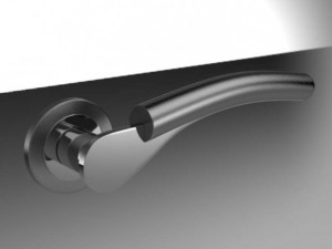 round door handle 2 3D Model
