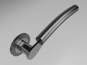round door handle 2 3D Model