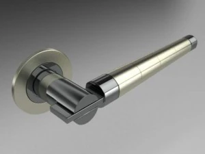 圆形门把手 3 3D 模型