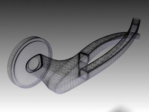 round door handle 8 3D Model