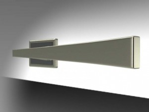 square door handle 3 3D Model