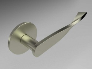 square door handle 8 3D Model