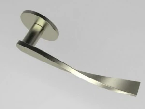 poign&eacute;e de porte carr&eacute;e 8 Modèle 3D