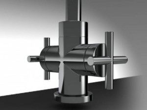 kitchen faucet 1 3D Model
