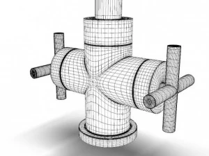 kitchen faucet 1 3D Model