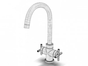 kitchen faucet 1 3D Model