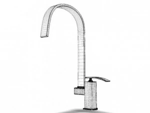 kitchen faucet 2 3D Model