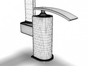 kitchen faucet 2 3D 모델
