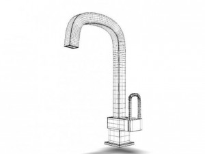kitchen faucet 3 3D Модель