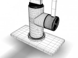 kitchen faucet 5 3D Model
