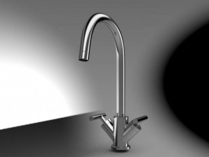 kitchen faucet 6 3D 模型