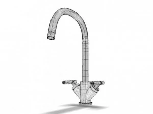 kitchen faucet 6 3D Model