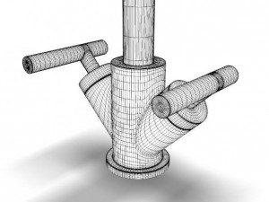 kitchen faucet 6 3D-Modell