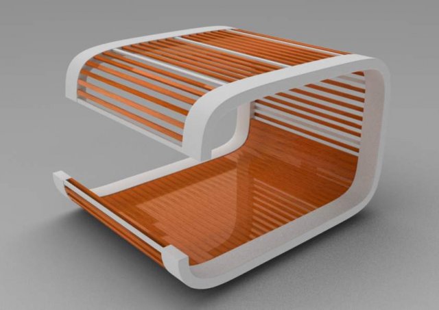 novo pergola 3D-Modell .c4d .max .obj .3ds .fbx .stl .blend 