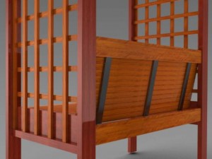 garden arbor 1 3D 模型