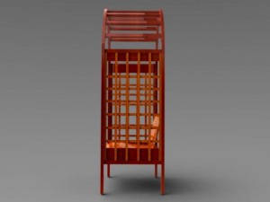 garden arbor 1 3D 模型