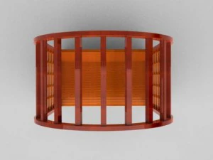 garden arbor 1 3D Model