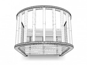 garden arbor 1 3D 模型