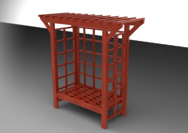 square arbor 3 3D-Modell .c4d .max .obj .3ds .fbx .stl .blend 