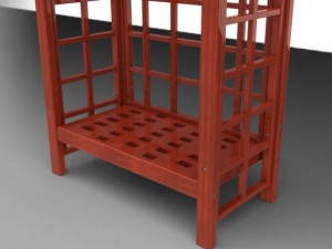 square arbor 3 3D-Modell