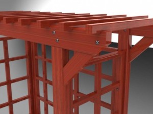 square arbor 3 3D-Modell