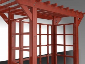 square arbor 3 3D-Modell