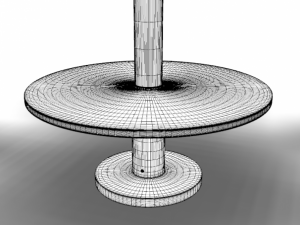 palm pergola Model 3D