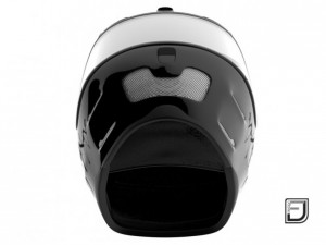 black racing helmet 3D 모델
