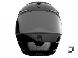 black racing helmet 3D 모델
