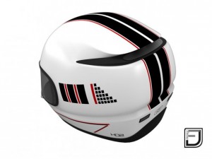 white helmet h02 3D Модель
