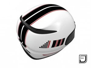 white helmet h02 3D Model