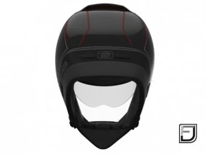 black modular helmet 3D Model