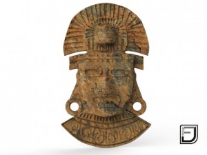 aztec mask 3D Model