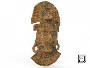 aztec mask 3D Модель