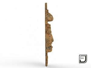 aztec mask 3D Модель