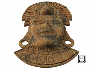 aztec mask 3D Модель