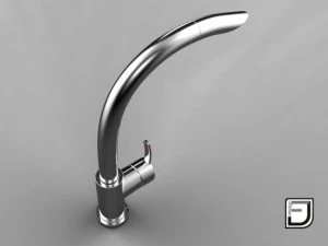 K&uuml;chenarmatur 8 3D Modell