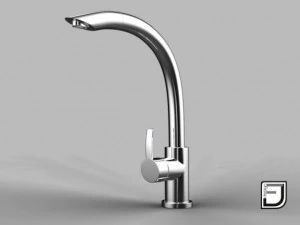 K&uuml;chenarmatur 8 3D Modell