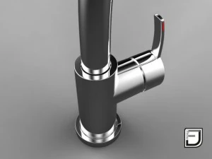 K&uuml;chenarmatur 8 3D Modell