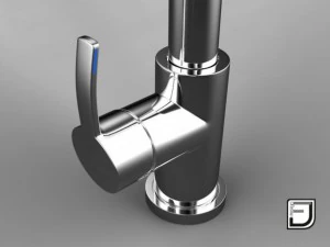 K&uuml;chenarmatur 8 3D Modell