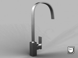 kitchen faucet 9 3D Model