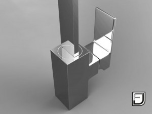 kitchen faucet 9 3D Model