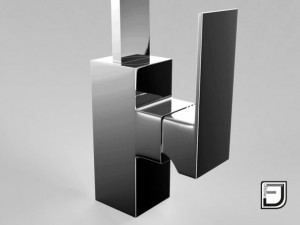 kitchen faucet 9 3D Model