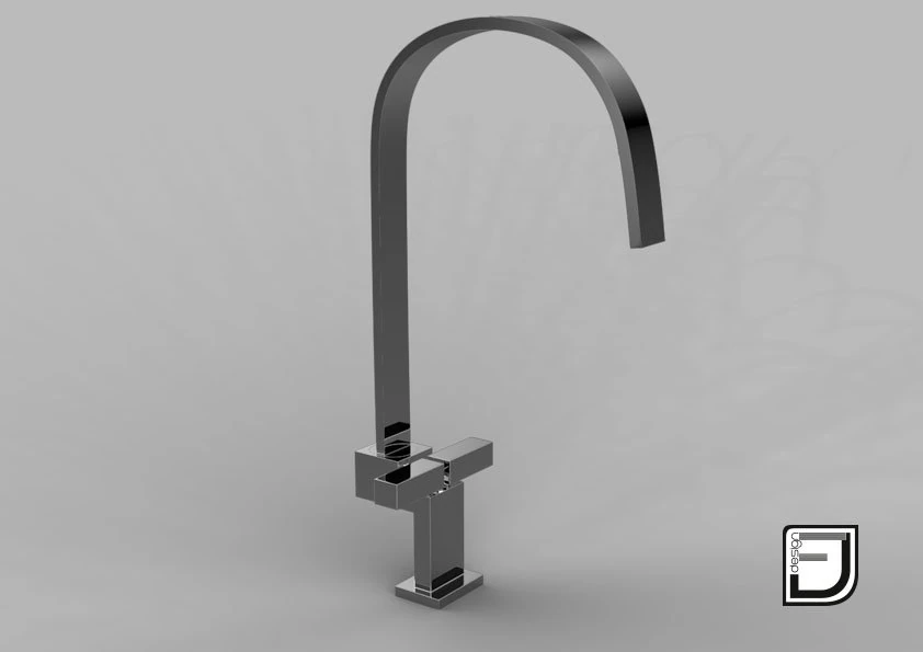 kitchen faucet 10 3D Model .c4d .max .obj .3ds .fbx .stl .blend