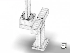 kitchen faucet 10 3D Model