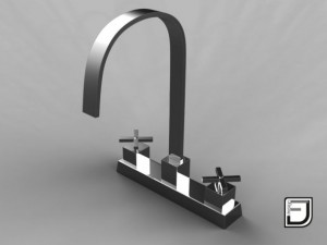 kitchen faucet 11 Modelo 3D