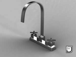 kitchen faucet 11 Modelo 3D