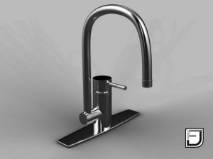 kitchen faucet 12 Modelo 3D