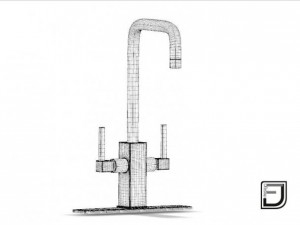 kitchen faucet 13 3D 모델