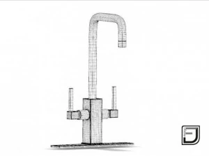 kitchen faucet 13 3D Model